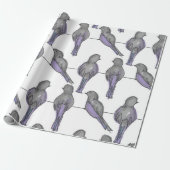 Pigeon Pals Print Cadeaupapier (Uitgerold)