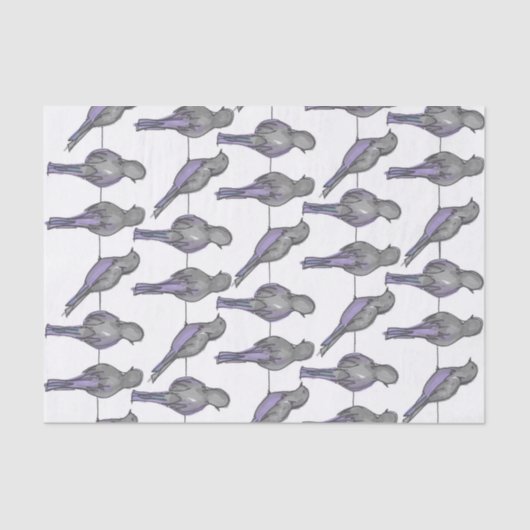 Pigeon Pals Print Tissuepapier (Voorkant)