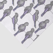 Pigeon Pals Print Tissuepapier (Detail)