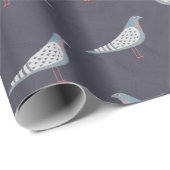 Pigeon Pattern Cadeaupapier (Rol Hoek)