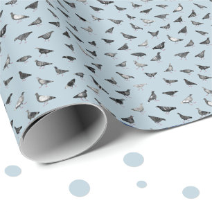 Pigeon Pattern Cadeaupapier