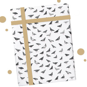 Pigeon Pattern Cadeaupapier