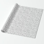 Pigeon Pattern Cadeaupapier (Uitgerold)