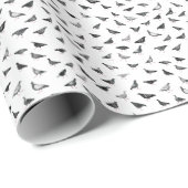 Pigeon Pattern Cadeaupapier (Rol Hoek)