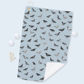Pigeon Pattern Golfhanddoek