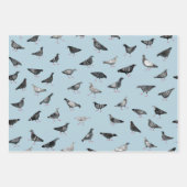 Pigeon Pattern Inpakpapier Vel (Voorkant)