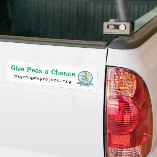 Pigeon Pea Project Bumpersticker (Op Truck)