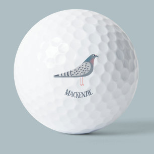 Pigeon Personalized Golf Balls Golfballen
