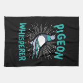 Pigeon - Pigeon Whisperer Theedoek (Horizontaal)