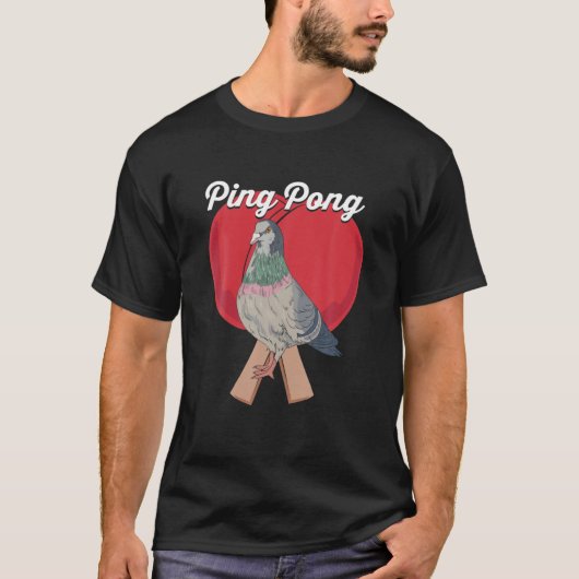 Pigeon Ping Pong T-shirt (Voorkant)