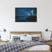 Pigeon Point Light Station, Ca Canvas Afdruk (Insitu (Slaapkamer))