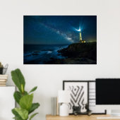 Pigeon Point Light Station, Ca Poster (Thuiskantoor)