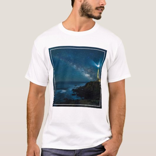 Pigeon Point Light Station, Ca T-shirt (Voorkant)