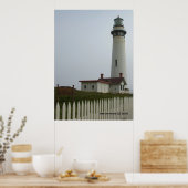 Pigeon Point Lighthouse Afdrukken Poster (Keuken)
