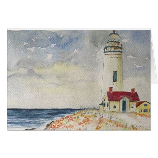 Pigeon Point Lighthouse California (Voorkant Horizontaal)