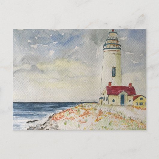 Pigeon Point Lighthouse California Briefkaart (Voorkant)