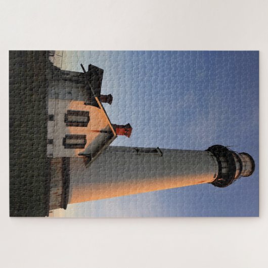Pigeon Point Lighthouse California Coast Jigzaag P Legpuzzel (Horizontaal)