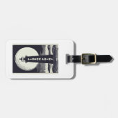 Pigeon Point Lighthouse California Moon Bagagelabel (Voorkant horizontaal)