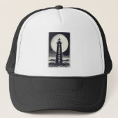 Pigeon Point Lighthouse California Moon Trucker Pet (Voorkant)