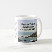 Pigeon Point Lighthouse, Californische Mok (Voorkant rechts)