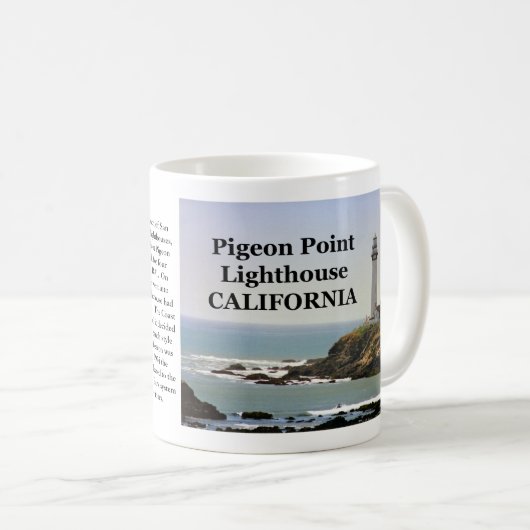 Pigeon Point Lighthouse, Californische Mok (Voorkant rechts)