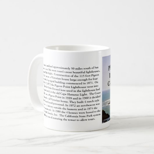 Pigeon Point Lighthouse, Californische Mok (Voorkant links)