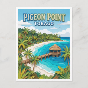 Pigeon Point Trinidad en Tobago Briefkaart
