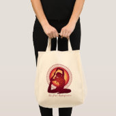 Pigeon Pose Tote Bag (Voorkant (product))