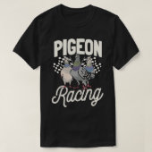 Pigeon Racdwatch Breeder Veterinarian T- T-shirt (Design voorkant)