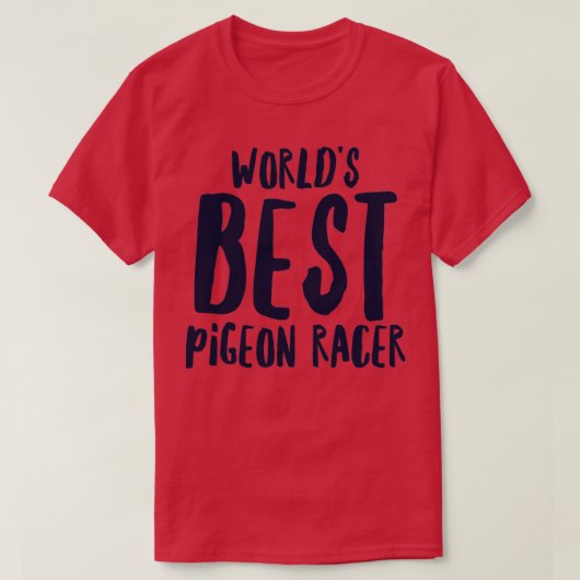 pigeon racer t-shirt (Design voorkant)