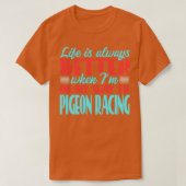Pigeon Racing 13 T-shirt (Design voorkant)