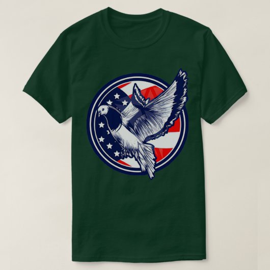 Pigeon Racing 9 T-shirt (Design voorkant)