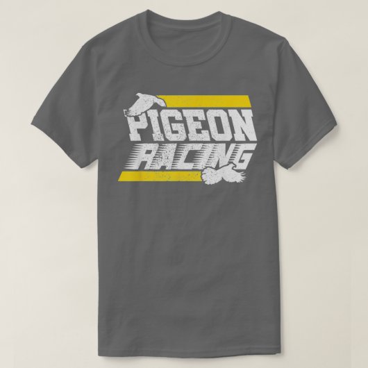 Pigeon Racing Bird T-shirt (Design voorkant)