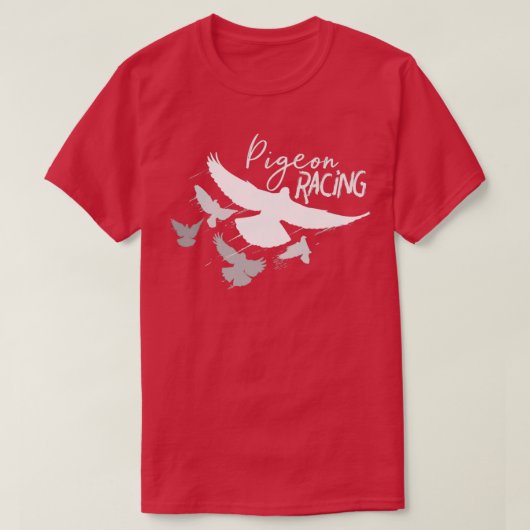 Pigeon Racing Design Bird27 product Gift T-shirt (Design voorkant)