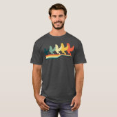 PIGEON RACING Funny Gift Retro T-shirt (Voorkant volledig)