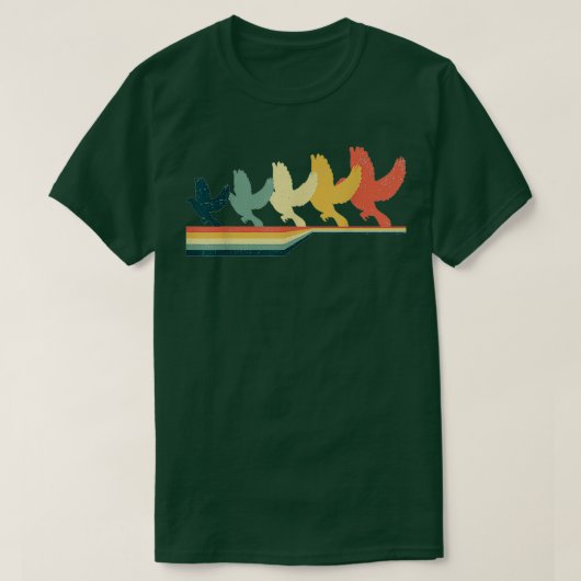 Pigeon Racing Gift  Retro T-shirt (Design voorkant)