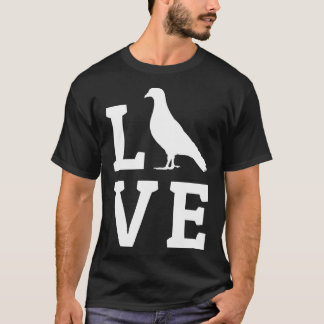 Pigeon Racing Lover Breeder Fancier Breeding Funny T-shirt