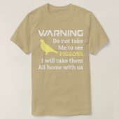 Pigeon Racing Lover Breeder Fancier Breeding Funny T-shirt (Design voorkant)