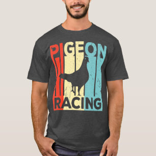 Pigeon Racing  Retro Unisex T-shirt