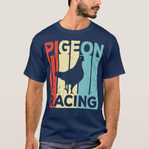 Pigeon Racing Retro Unisex T-shirt