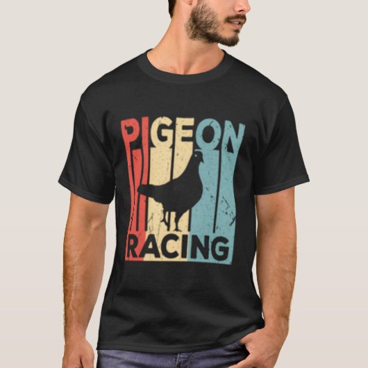Pigeon Racing T-shirt (Voorkant)