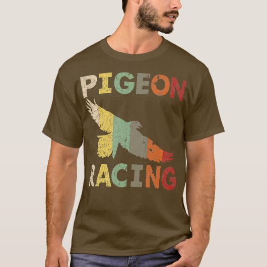 Pigeon Racing T-shirt (Voorkant)