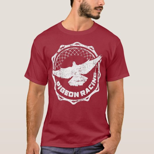 Pigeon Racing T-shirt (Voorkant)