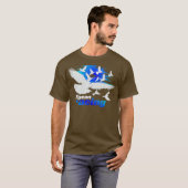 Pigeon RacingClassic Bird Racers Gift_10 T-shirt (Voorkant volledig)