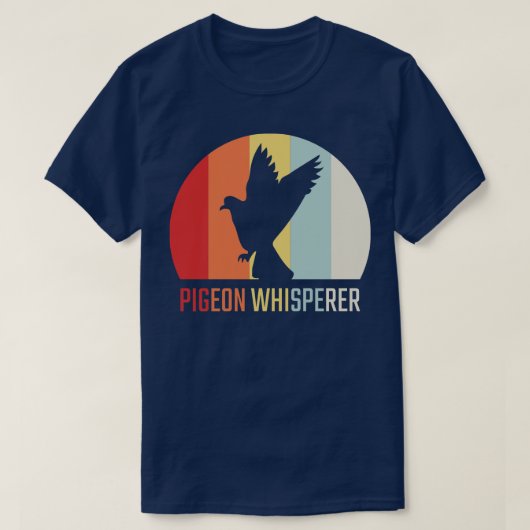 Pigeon Retro 2 T-shirt (Design voorkant)