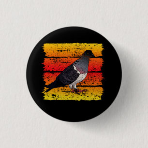 Pigeon Retro  Ronde Button 3,2 Cm