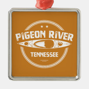 Pigeon River, Tennessee Metalen Ornament