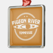 Pigeon River, Tennessee Metalen Ornament (Links)