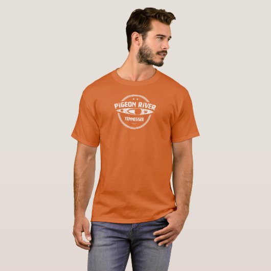 Pigeon River, Tennessee T-shirt (Voorkant volledig)