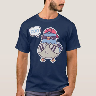 Pigeon Says Coo Funny T-shirt